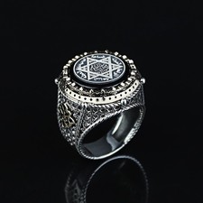 925 Sterling Silver Onyx Stone