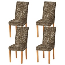 Vintage Leopard Print Chair