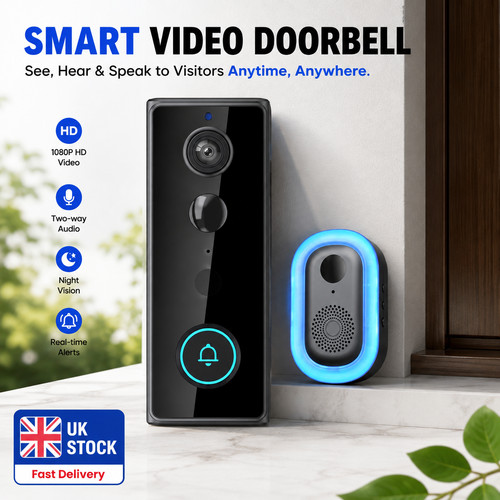 Smart video doorbell phone - video,