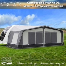 Size 17 Camptech Savanna DL Seasonal Caravan Awning 1050-1075cm