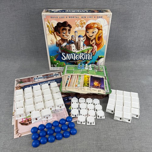 Santorini board game spin - santorini,
