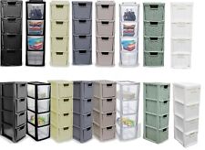 4 Tier Medium Drawers Storage