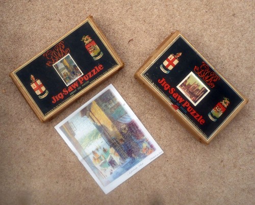 Vintage jig saw puzzles - puzzles,