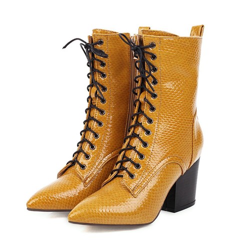 Women ankle boots high heel - ankle,