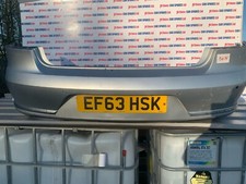 VOLKSWAGEN PASSAT SALOON 4DR MK6 B7 2013 SILVER A7W REAR BUMPER MARKS