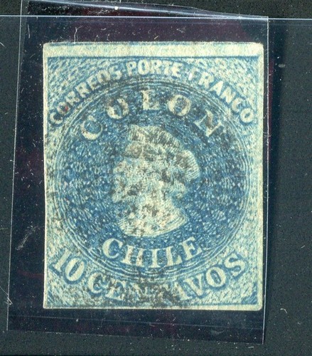 Chile 1854 early classic - 1854-56,