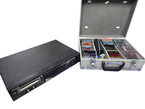 Sharp minidisc deck - sharp,