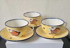 Vintage Chickens Tea Cups with