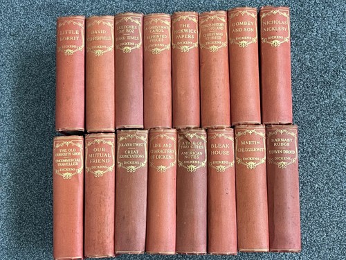 Charles dickens set books - dickens, 16