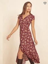 Reformation Fauna Dress UK 4