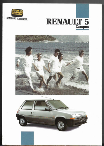 Renault campus 1991 1992 uk - renault, 5