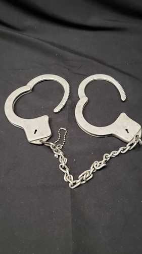 Vintage steel leg irons - steel, ankle