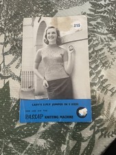 Passap Handknitting Machine No 315 Passap Knitting Machines 1940’s/50’s 3 Ply