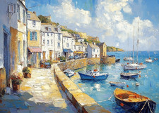 Seaside Beach Seascape Canvas