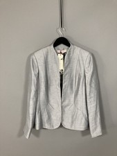 JACQUES VERT Blazer/Jacket - Size UK14 - Grey - New With Tags - Women’s