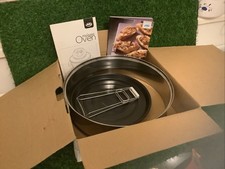 JML Halogen Oven EXTENDER RING/Base Plate Recipe Book/Instruc Book Tongs in Box