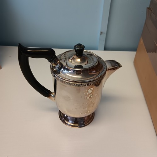 Vintage silverplate coffee pot - vintage,