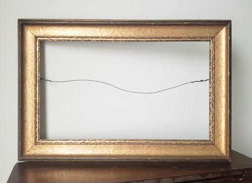 Antique carved gilt wide - 🔥,