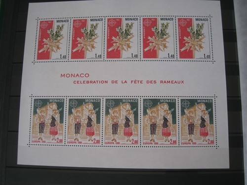 Monaco mnh 1981 - m/s, europa