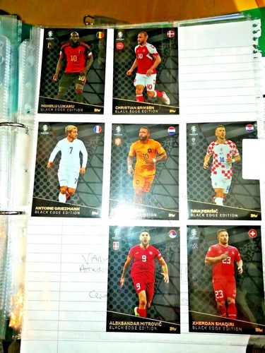 Black edge topps - edge,
