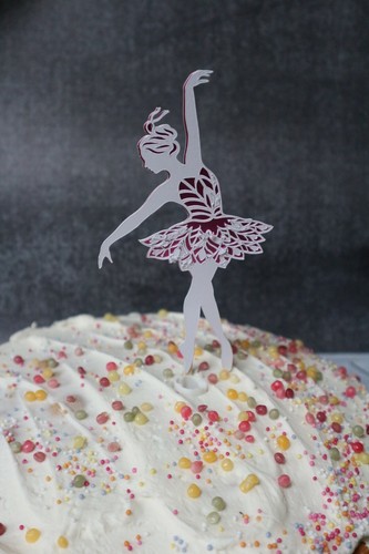 Ballerina cake topper hand - ballerina,