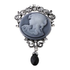 Women Antique Enamel Pin