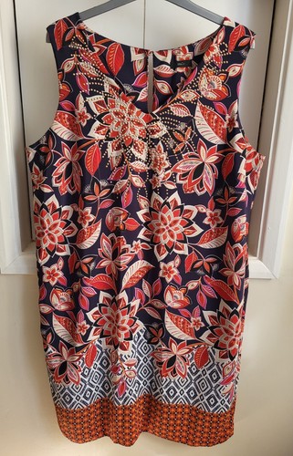 Ladies size 18 navy mix - &,