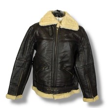 Real Leather Shearling Aviator