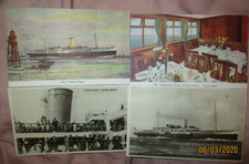 4 x  postcards C1930 Eagle