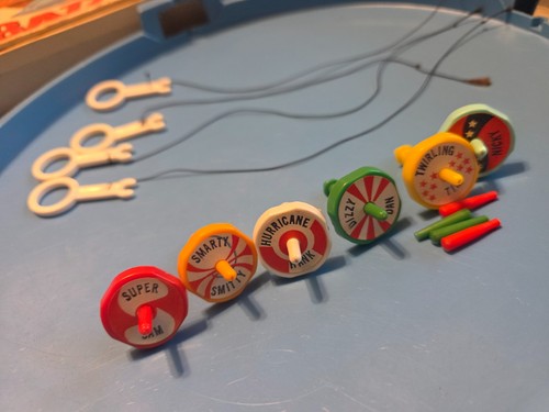 Vintage ideal battling tops - ideal,