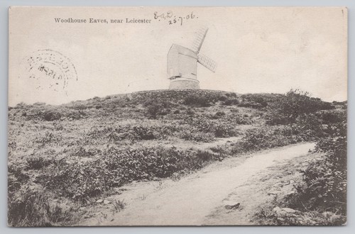 Postcard antique woodhouse - postcard,