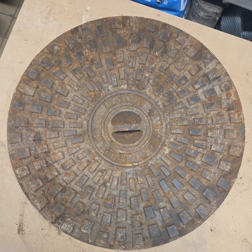Round cast iron - round, cover