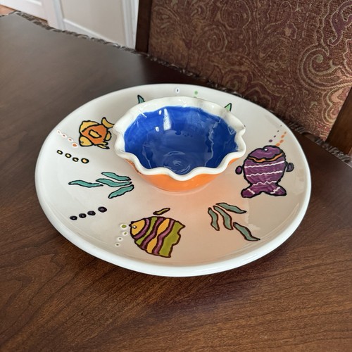 Handmade ceramic ocean - handmade,