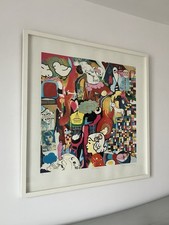 TV Eyes - A Signed Limited Edition Silkscreen By Dan Baldwin