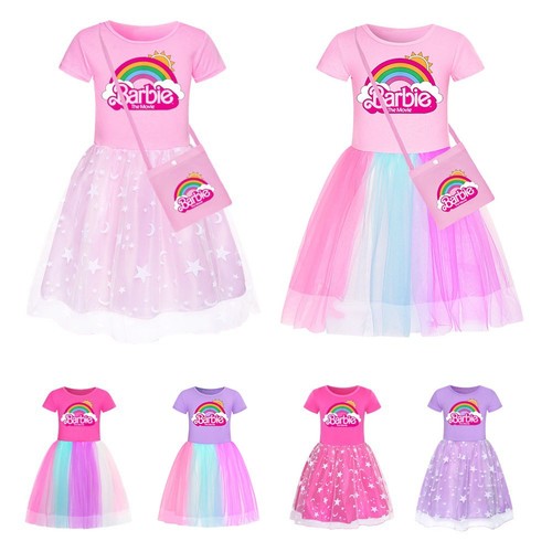 Girls barbie rainbow stars - girls,