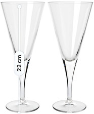 Pair tall shape martini - pair, v-shape