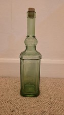 Antique Green Glass Decanter