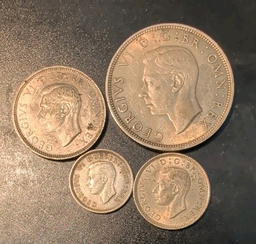 Lot british silver coins - lot, of