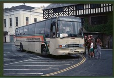 Original Coach Slide - Lugg Valley Travel E726LWP Volvo B10M Plaxton July 1990