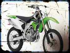 A4 Metal Sign motorbike klx450r Kawasaki