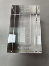 VERTU mobile phone glass ornament. Rare collectors item.