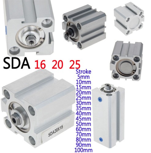 Sda 25mm bore thin - sda, 16/20/25mm