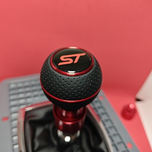Red leather sport shift - shift, gear