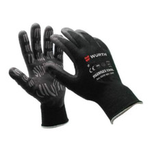 WURTH PROTECTIVE GLOVES TIGERFLEX COOL NITRILE FOAM COATED SIZE 7/8/9/10/11