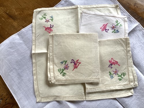 Vintage linen cocktail - vintage,