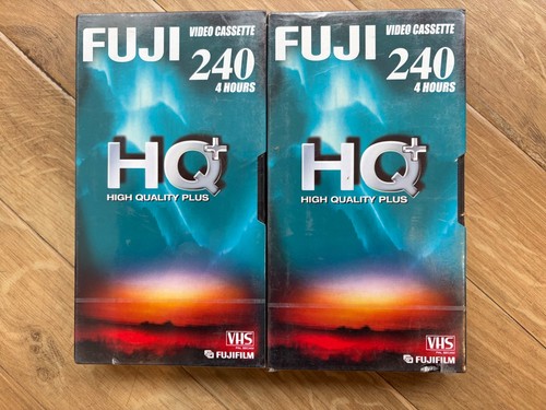 Fuji 4 hour vhs video - fuji, hq+
