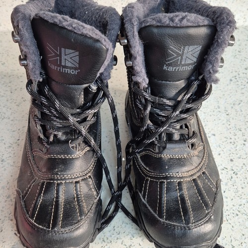 Karrimor black snow boots kids - karrimor,