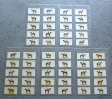 X50 ORIGINAL -FULL SET CIG CARDS  DERBY & GRAND NATIONAL WINNERS - 1907 - 1932