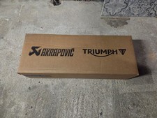 Triumph Trident 800 Akrapovic