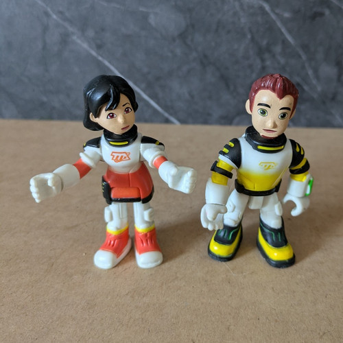 Plastic astronaut miniature - plastic,